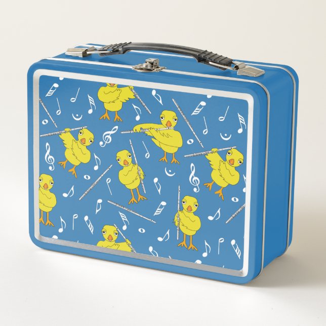 Lunch Box Notes musicales Flute Chick (Devant)