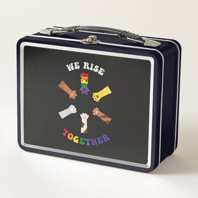 Lunch Box Nous nous rassemblons | EMPREINTE DE PATTE | Diver (Devant)