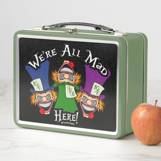 Lunch Box Nous sommes tous fous ici ! (En situation)