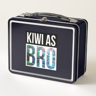 LUNCH BOX NOUVELLE-ZÉLANDE KIWI EN TANT QUE BRO PAUA