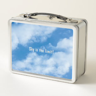 Lunch Box Nuages blancs Inspirationnels customisés sur ciel