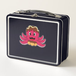Lunch Box Octopus avec gâteau