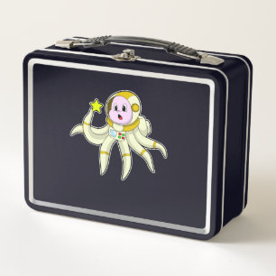 Lunch Box Octopus comme plongeur avec étoile