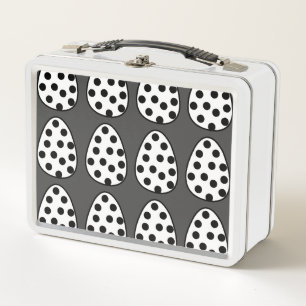 Lunch Box Oeufs de Pâques Polka Dot Joyeux Pâques