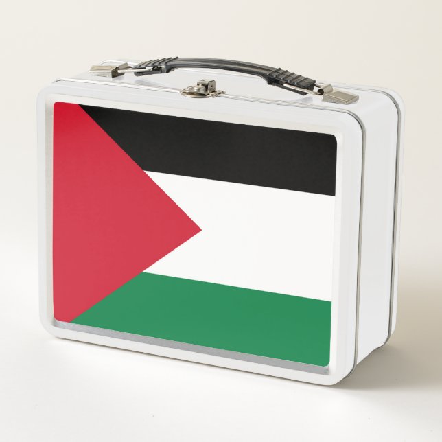 Lunch Box officiellement le drapeau de l'État de Palestine (Devant)