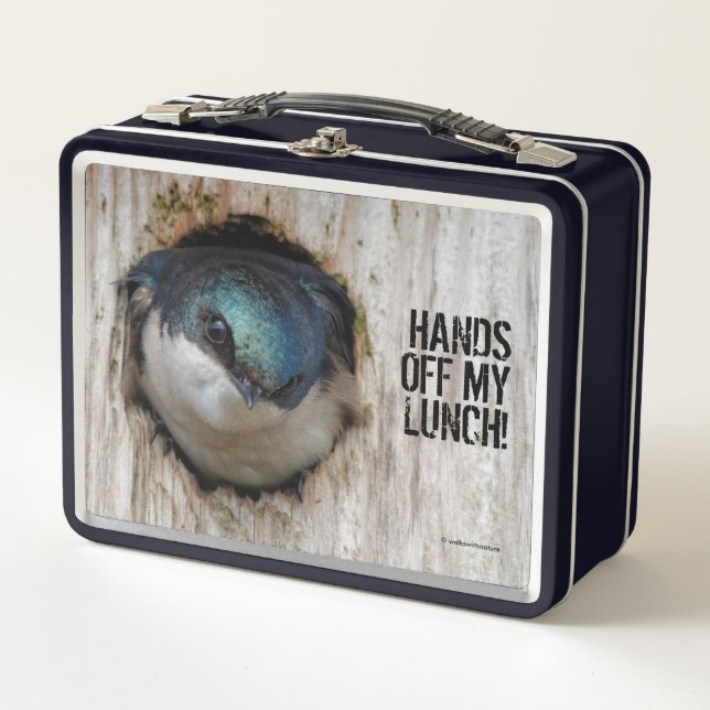 Lunch Box Oiseau-chanteur avale en arbre massif (Devant)