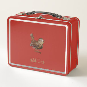 Lunch Box Oiseau Wren (Troglodytes Troglodytes)
