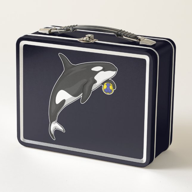 Lunch Box Orca Handball player Handball (Devant)