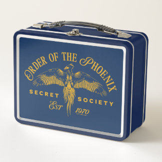Lunch Box ORDRE DE PHOENIX Secret Society Graphic
