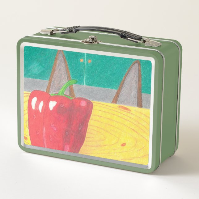 Lunch Box Oreilles de chien et poivre (Devant)