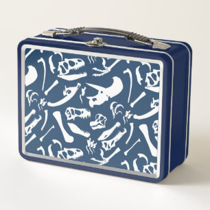 Lunch Box Os de dinosaure (bleus)