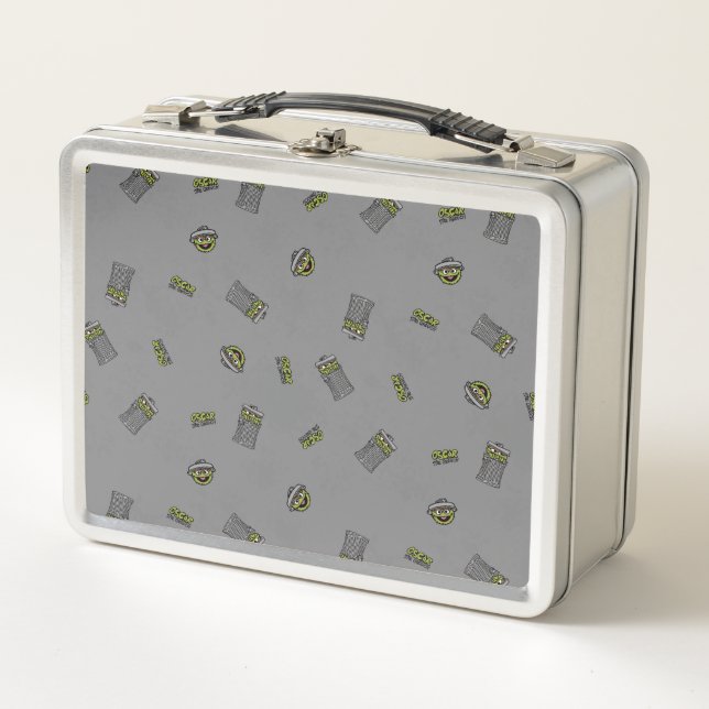 Lunch Box Oscar le Groupement | Motif gris (Devant)