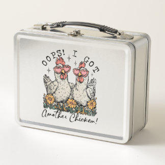 Lunch Box Oups ! J'Ai Un Autre Poulet - Amoureux Drôle Du Po