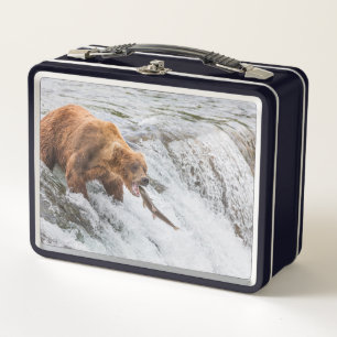 Lunch Box Ours brun attrape un saumon rouge
