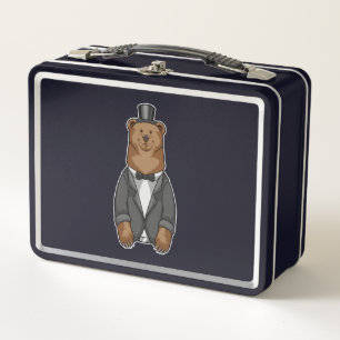 Lunch Box Ours comme marié avec veste