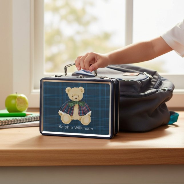 Lunch Box Ours personnalisé mignon moderne (Créateur téléchargé)