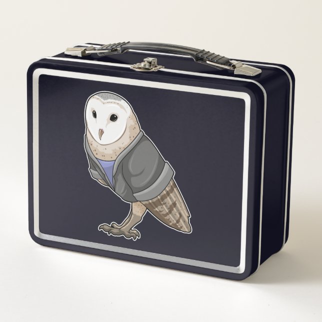 Lunch Box Owl comme secrétaire (Devant)