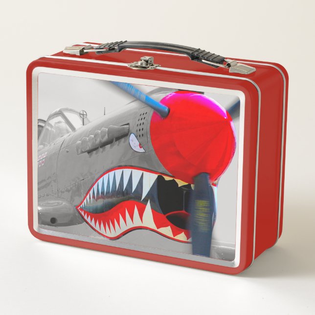 LUNCH BOX P-40 WARHAWK (Devant)