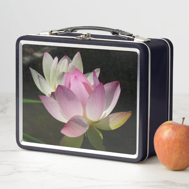 Lunch Box Paire de fleurs de Lotus II (En situation)