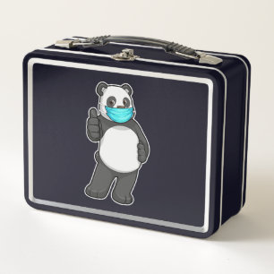 Lunch Box Panda avec masque visage