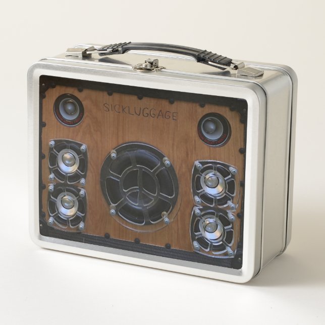 Lunch Box Panier-repas MALADE - boîte de SICKLUGGAGE Shaboom (Devant)