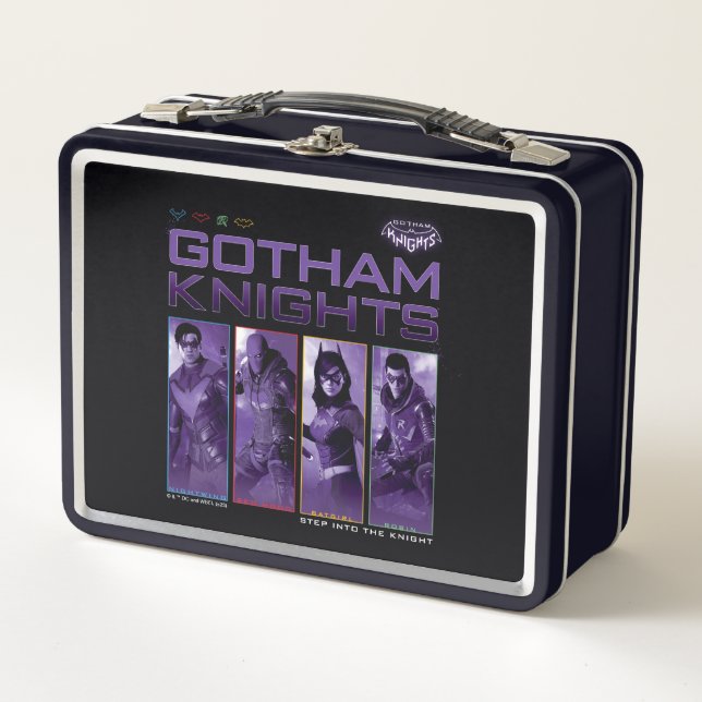 Lunch Box Panneaux de héros Gotham Knights (Devant)