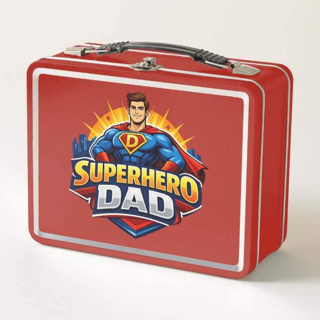 Lunch Box Papa Super-héros (Devant)