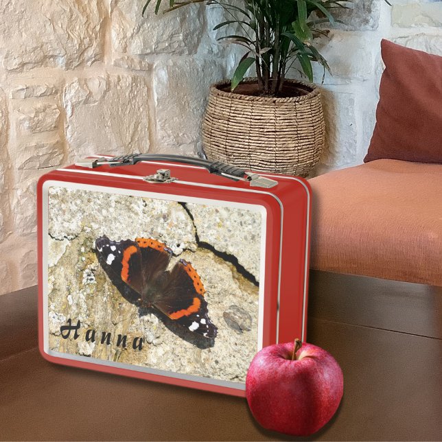 Lunch Box Papillon - Amiral rouge (Créateur téléchargé)