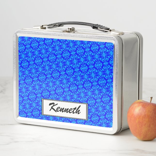 Lunch Box Papillon Bleu par Kenneth Yoncich (En situation)
