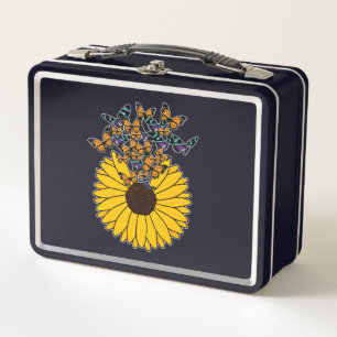 Lunch Box Papillons au tournesol