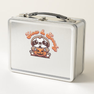 Lunch Box Paresseux d'Halloween Lent et Effrayant Paresseux