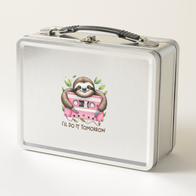 Lunch Box Paresseux Drôle Demain (Devant)