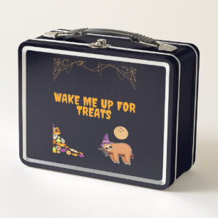 Lunch Box Paresseux endormi prêt pour les friandises d'Hallo