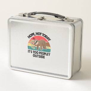 Lunch Box Paresseux Non Pas Aujourd'hui C'est Trop Peuplé De