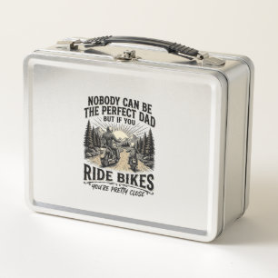 Lunch Box Parfait Papa Vélo Vélos Vintage Biker Chemise Desi