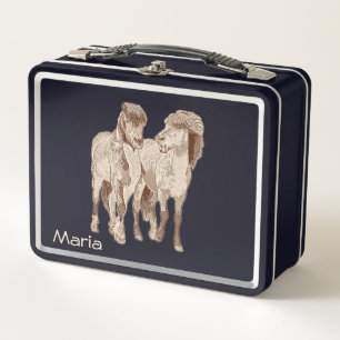 Lunch Box Parler de chevaux islandais
