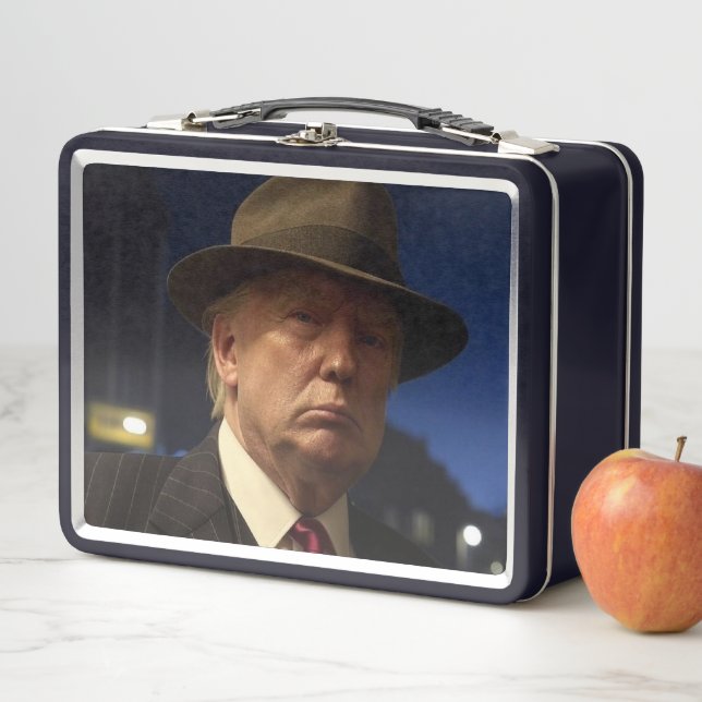 Lunch Box Parrain de l'Amérique Don J. Trump (En situation)