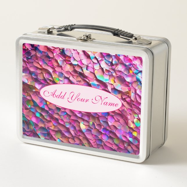 Lunch Box Parties scintillant Opal Holographique Collection  (Devant)