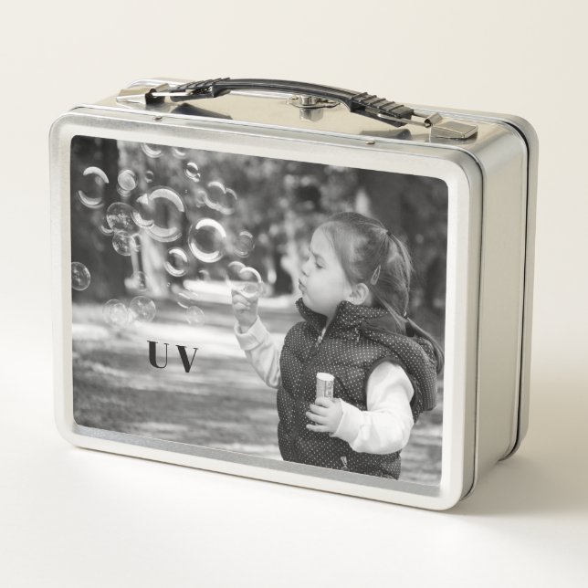 Lunch Box Parties scintillant violet pétillant ajouter vos d (Dos)