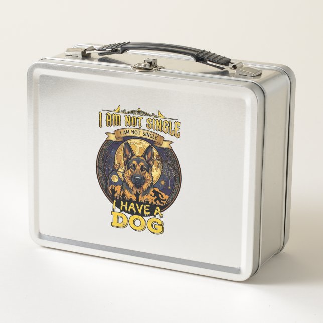 Lunch Box Pas Célibataire A Chien Halloween_1 (Devant)