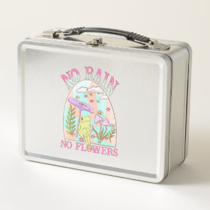 Lunch Box Pas de pluie, pas de fleurs - Floral et champignon