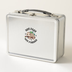 Lunch Box Pas rapide pas furieux drôle mignon paresseux endo