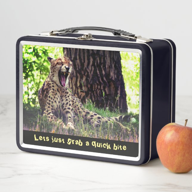 Lunch Box Passion alimentaire - Grosse chatte animal (En situation)