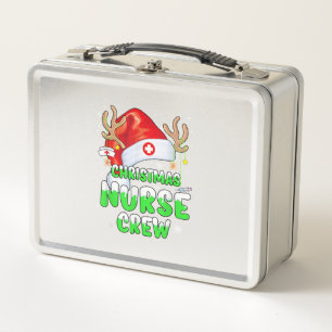 Lunch Box Passion Noël Infirmière Équipage de l'équipe de No