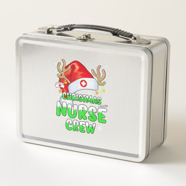 Lunch Box Passion Noël Infirmière Équipage de l'équipe de No (Devant)