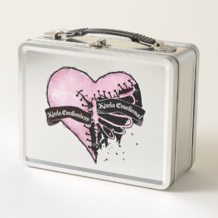 Lunch Box Pastel Goth Heart   Émotionnel et sans émotion