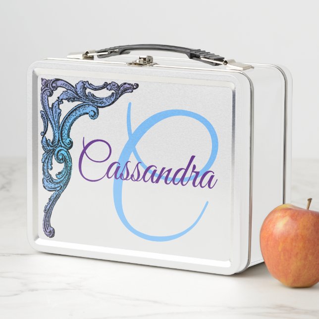Lunch Box Pastel Romantique Personnalisé Steampunk (En situation)