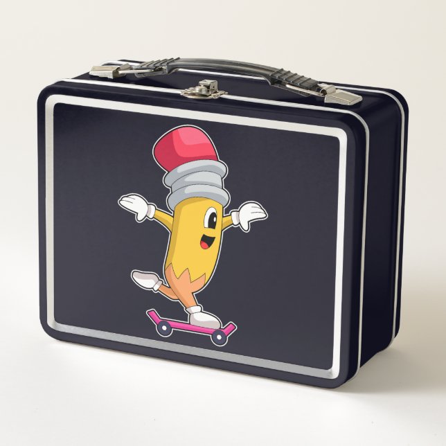 Lunch Box Patinage au crayon (Devant)