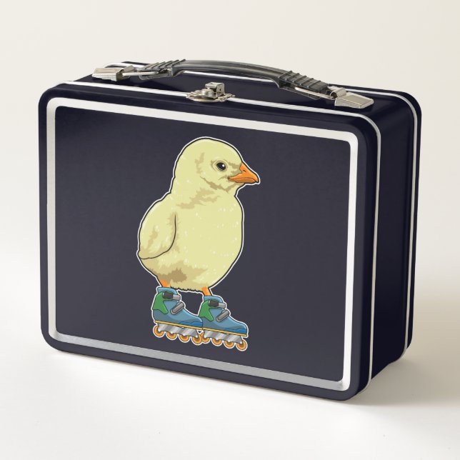 Lunch Box Patinage en ligne avec patins en ligne (Devant)