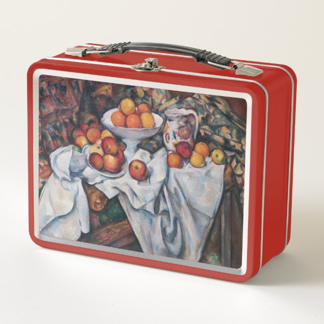 Lunch Box Paul Cezanne - Vie morte, Pommes et Oranges (Devant)